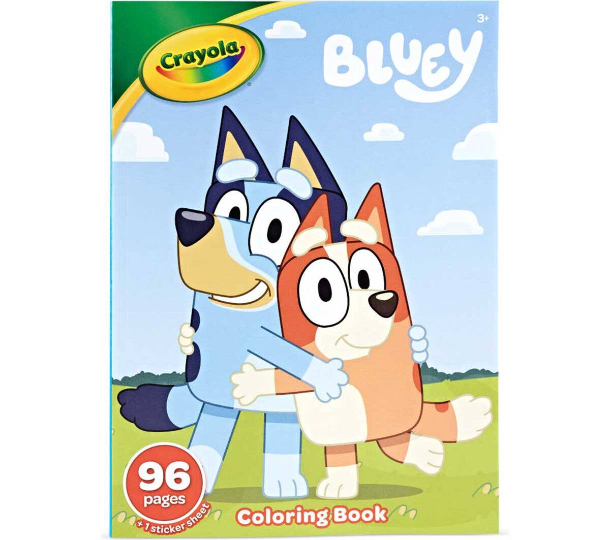 Really Big Coloring Books | ColoringBook.com - Bluey Crayola 96 Page Coloring Book with Sticker Sheet