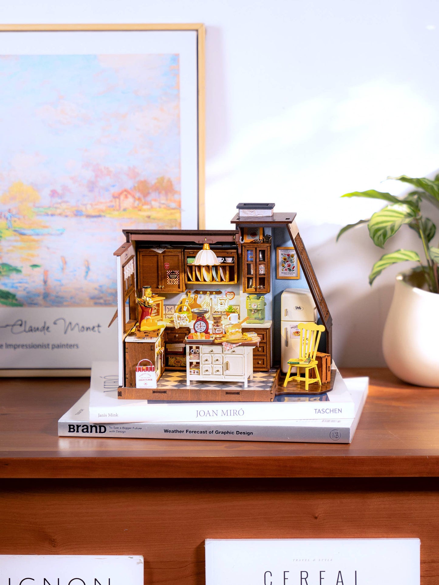 Hands Craft - DIY Miniature House Kit: Baking Kitchen