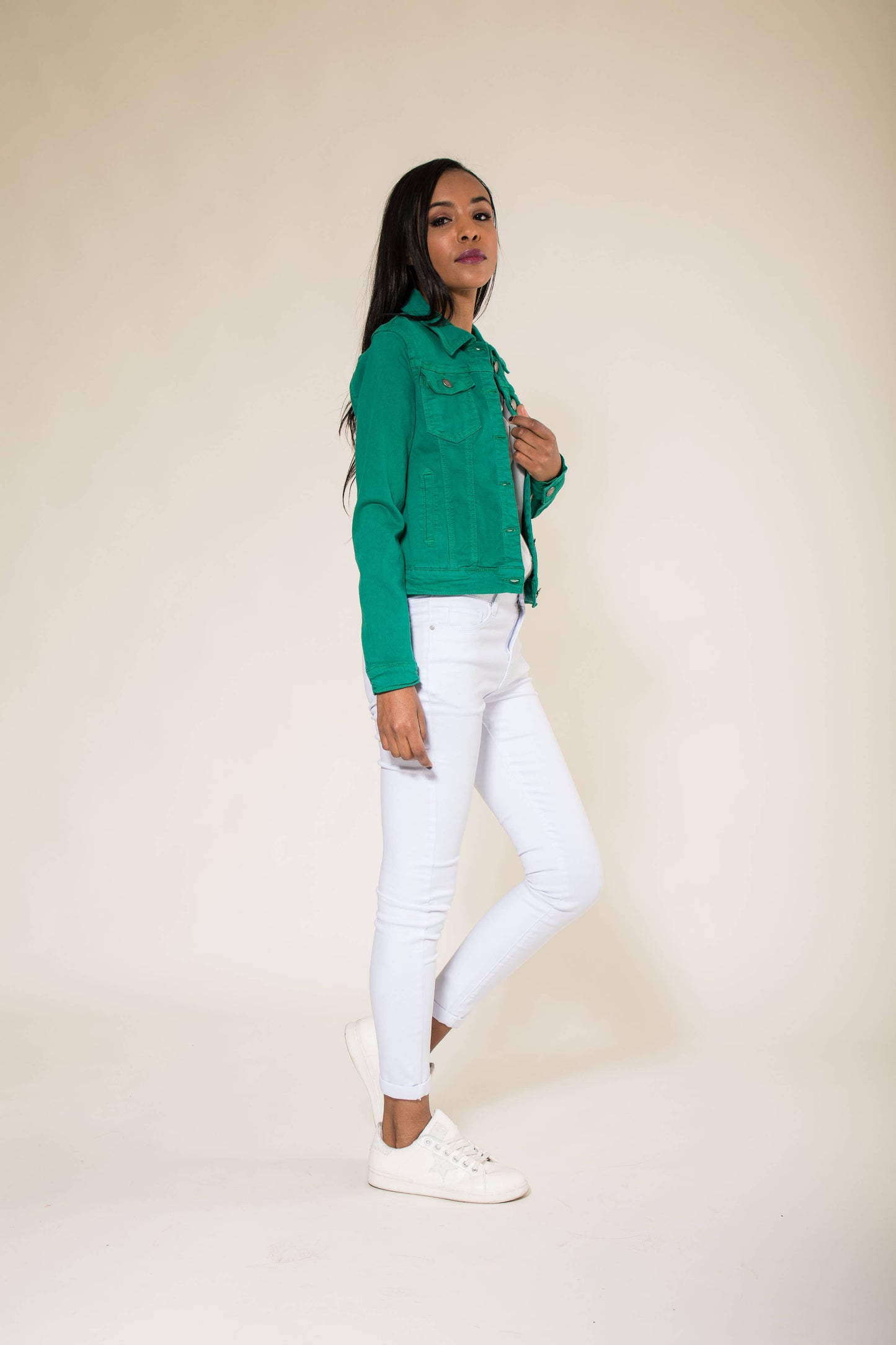 Nina Carter - Stretch fitted jacket Color J212A