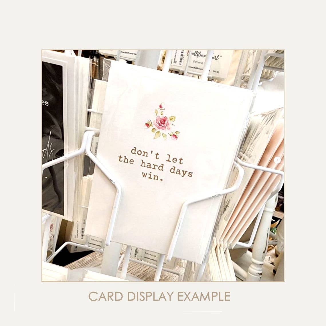 Bellflower Girl -  Have a Happy Birthday - Yummy French Macaron Cookie Card