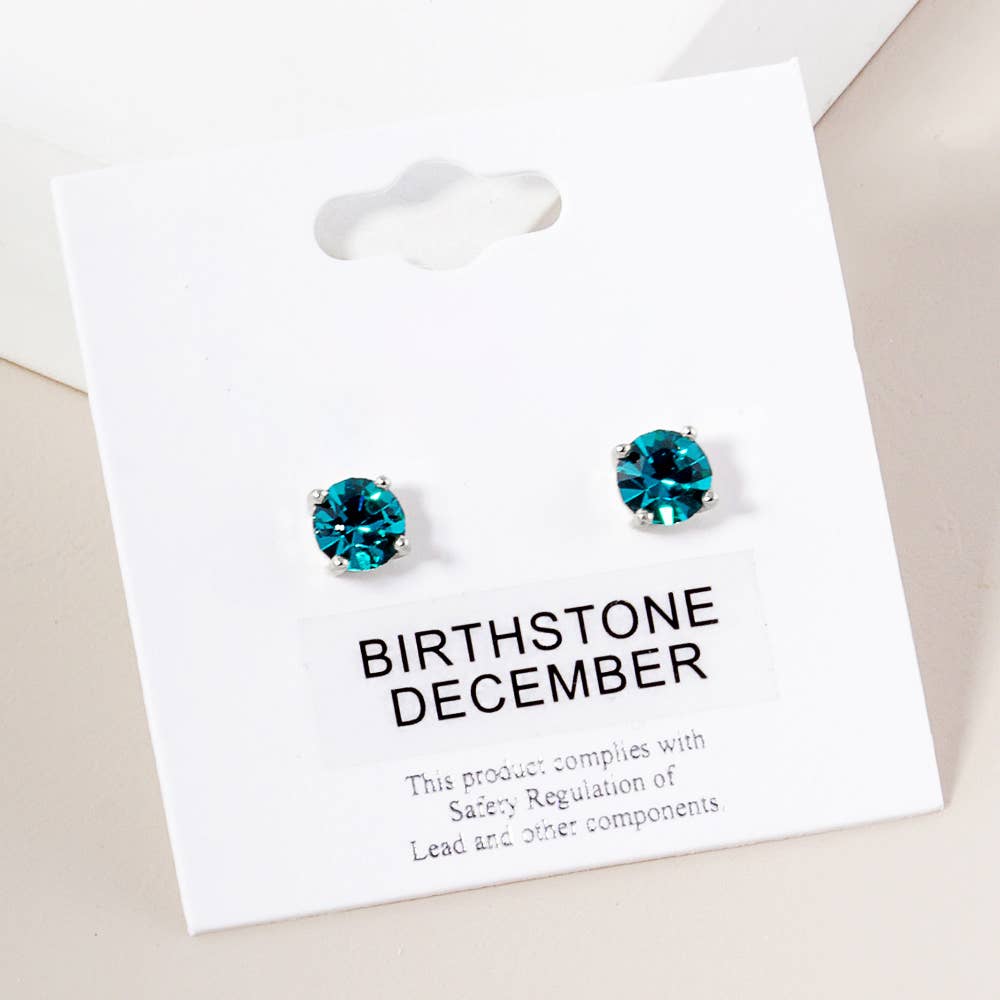 Sensibling Corp. - Birthstone Stud Earrings