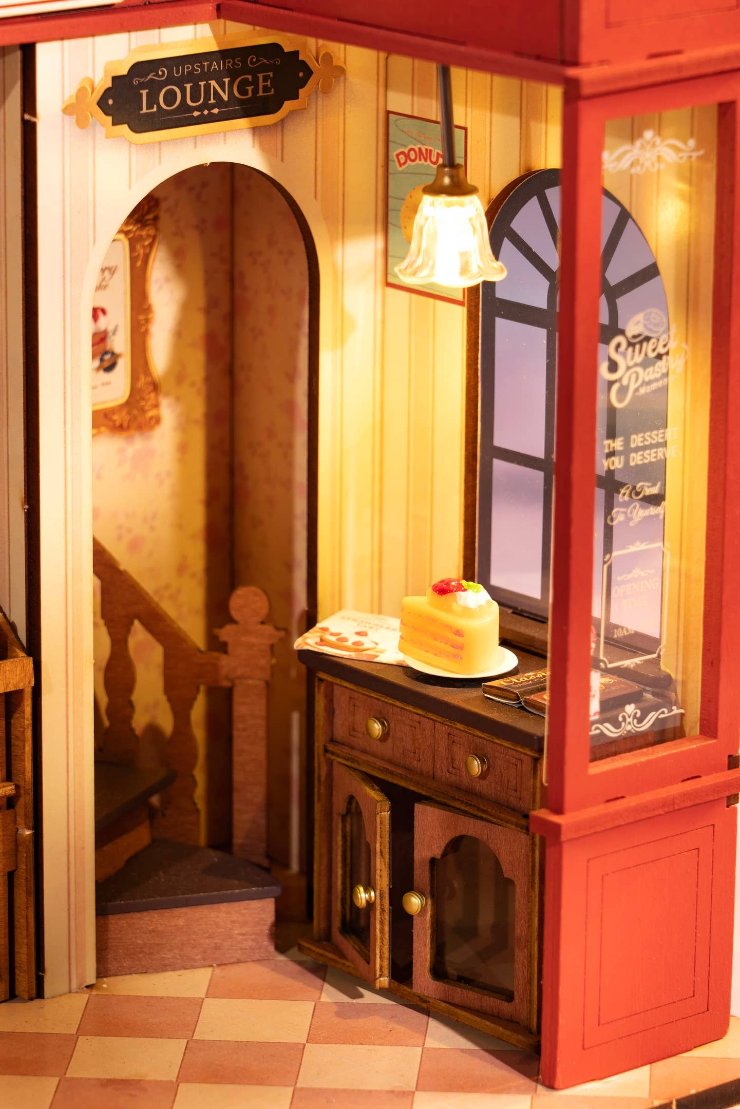Hands Craft - DIY Miniature House Kit: Honey Dessert Talk