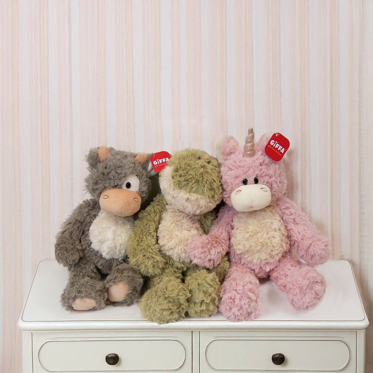 Giffa Gifts - 14IN CUDDLY UNICORN-ROSEY