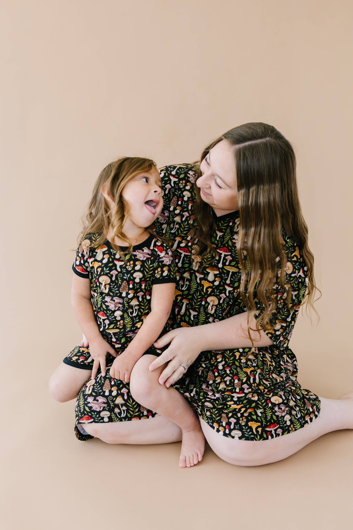 Jammie Session formerly Big Dreams Little Jammies - Mystic Mushrooms Short Pajama Set