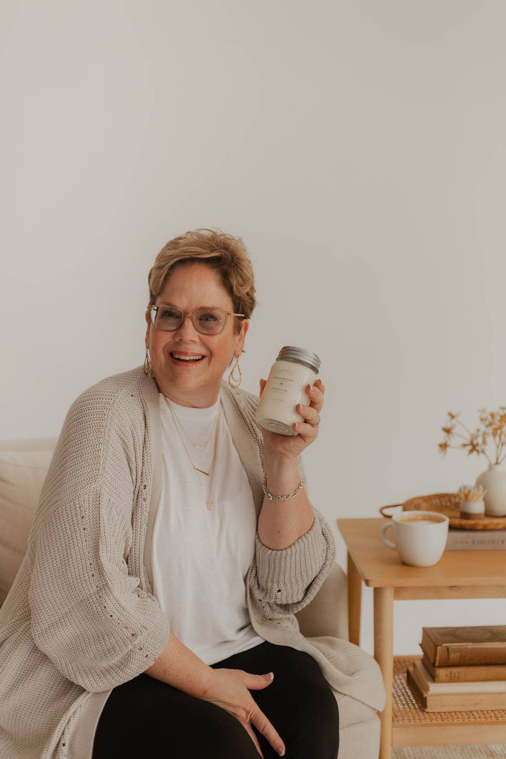 Antique Candle Co.® - Vanilla Spice Latte - Soy Wax Mason Jar Candle