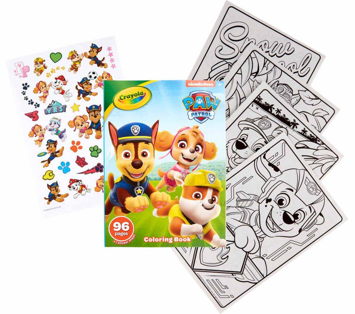 Really Big Coloring Books | ColoringBook.com - Nickelodeon Paw Patrol 96-Page Coloring Book