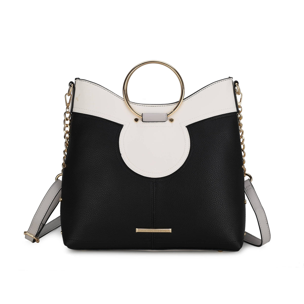 MKF Collection - MKF Kylie Top Handle Satchel Handbag Vegan Leather