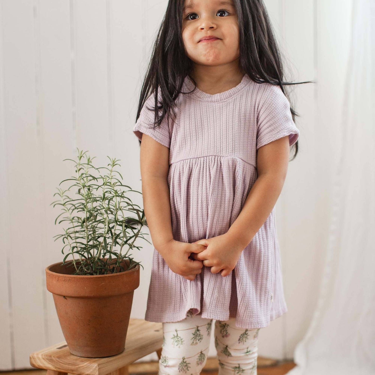 Burt's Bees Baby - Fresh Herbs Toddler Tunic Set