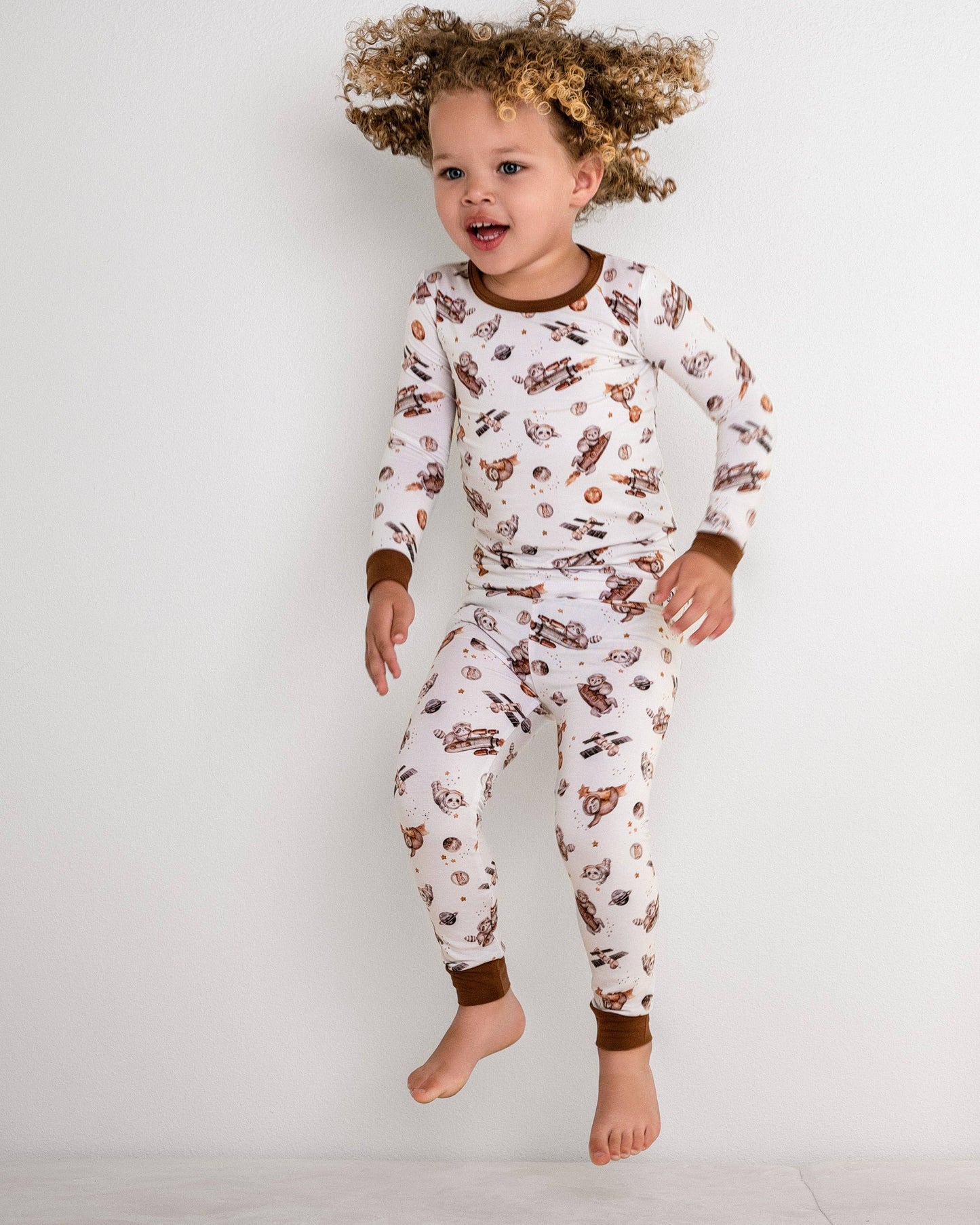Jammie Session formerly Big Dreams Little Jammies - Outersloth (Space) Long Sleeve PJ's