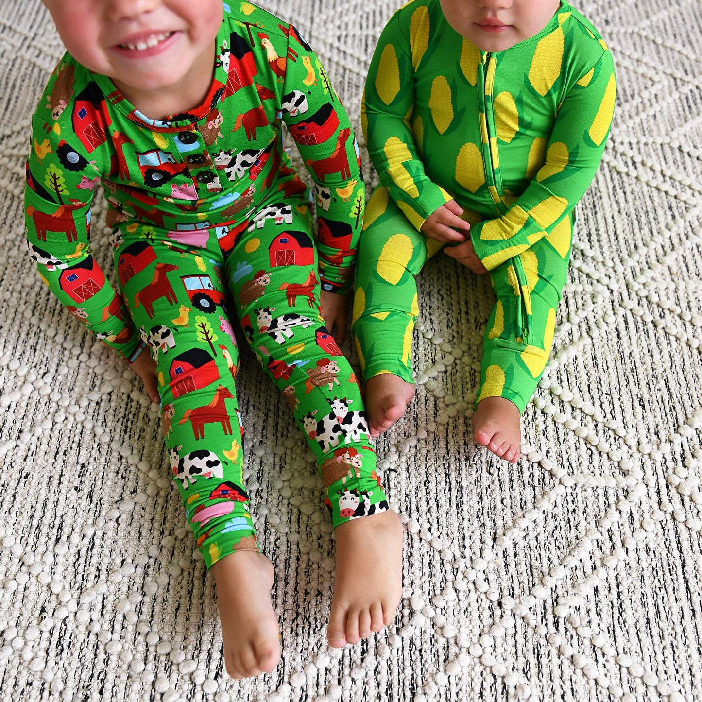 Gigi and Max - Tanner Two Piece Bamboo Pajama Kids Clothing Sleepie Toddler