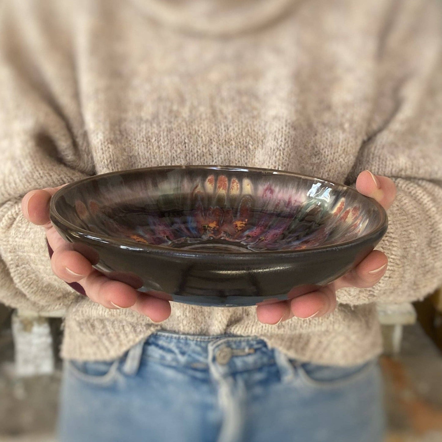 Lasser Ceramics - Pearl Dinner Bowl