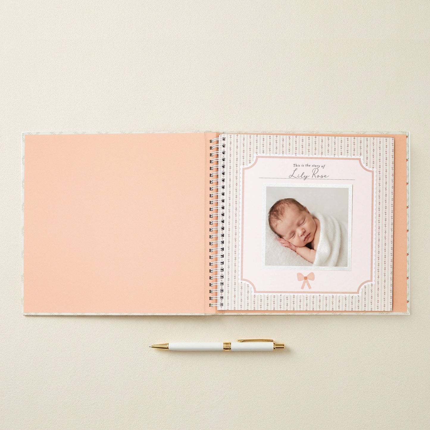 Lucy Darling - Cottage Garden First Year Baby Memory Book