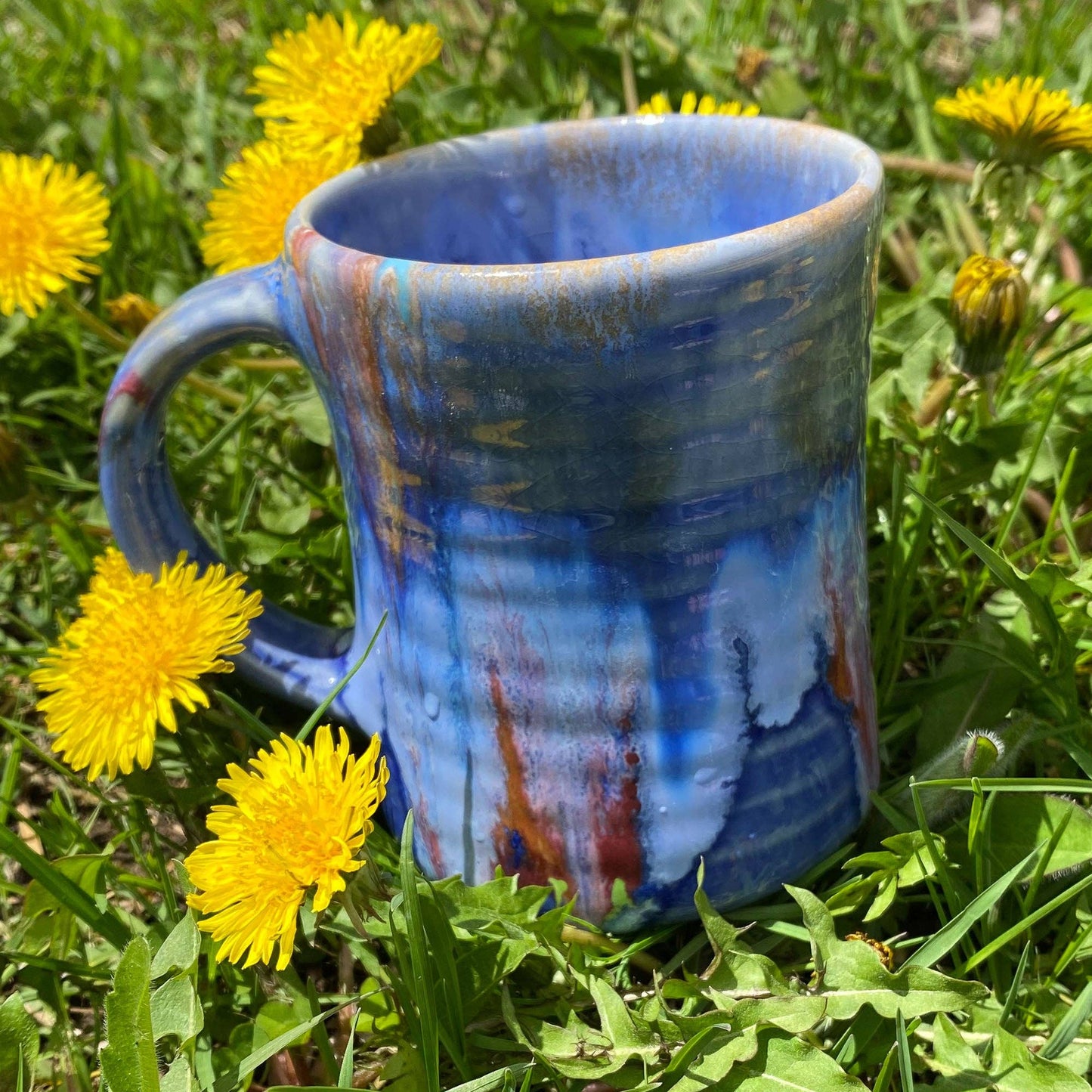 Lasser Ceramics - Blue Moon Mug