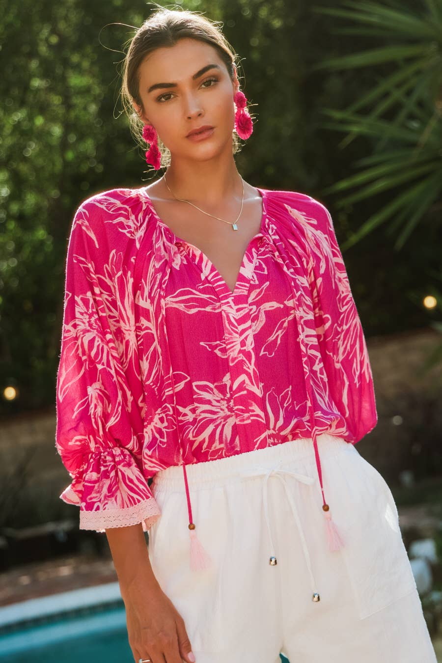 Oddi - Floral Printed Blouse