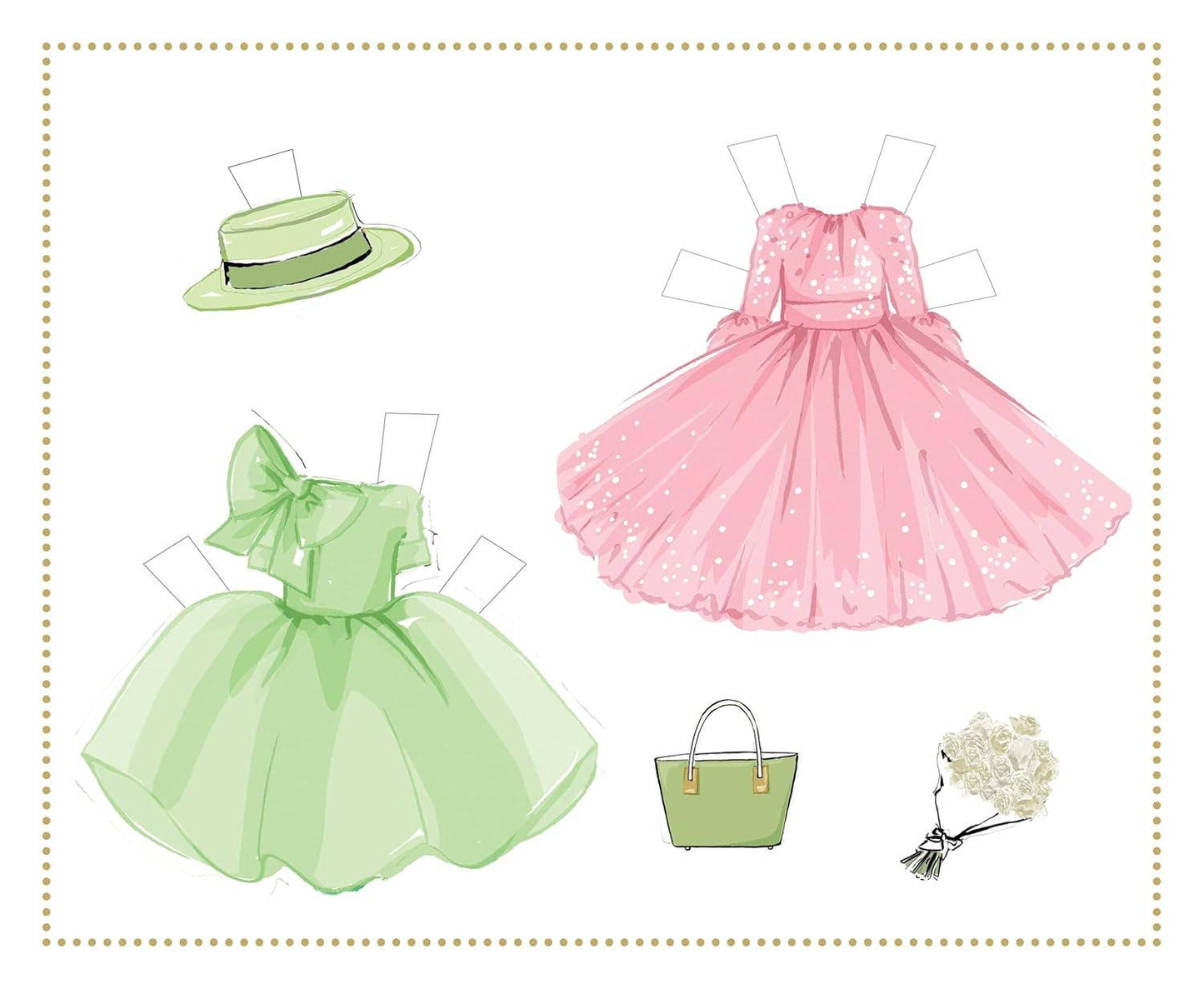 Chronicle Books - Dress Up Claris! Paper Doll Set