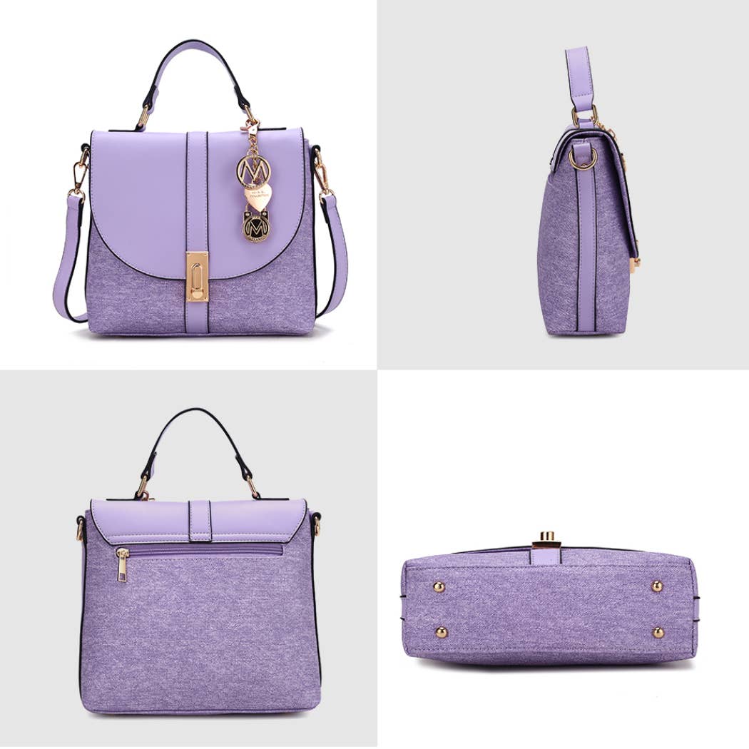 MKF Collection - Maren Vegan Leather Women’s Shoulder Bag by Mia K