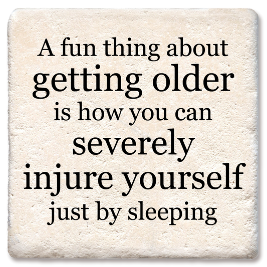 Tipsy Coasters & Gifts - Coaster Fun Thing About Getting Older