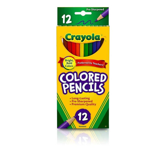 Really Big Coloring Books | ColoringBook.com - Crayola 12 Count Colored Pencils, Long
