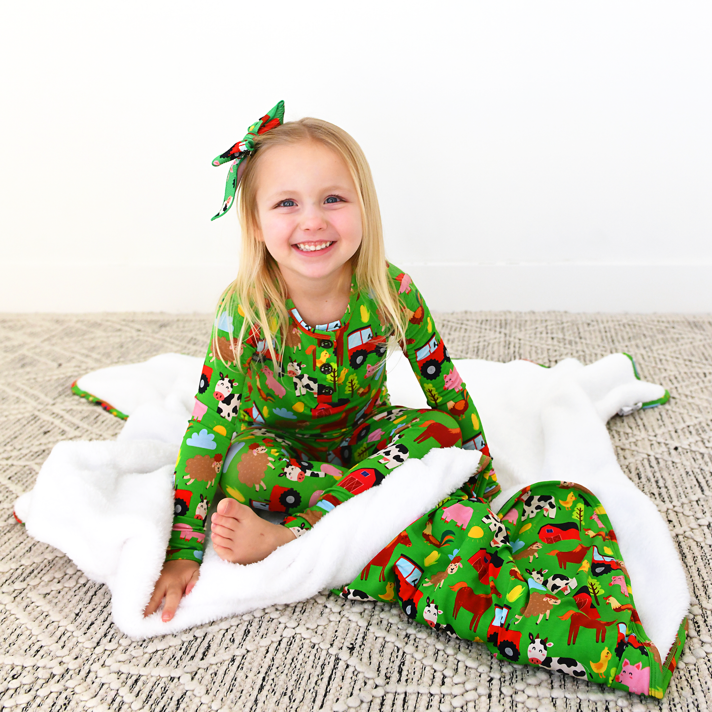Gigi and Max - Tanner Two Piece Bamboo Pajama Kids Clothing Sleepie Toddler