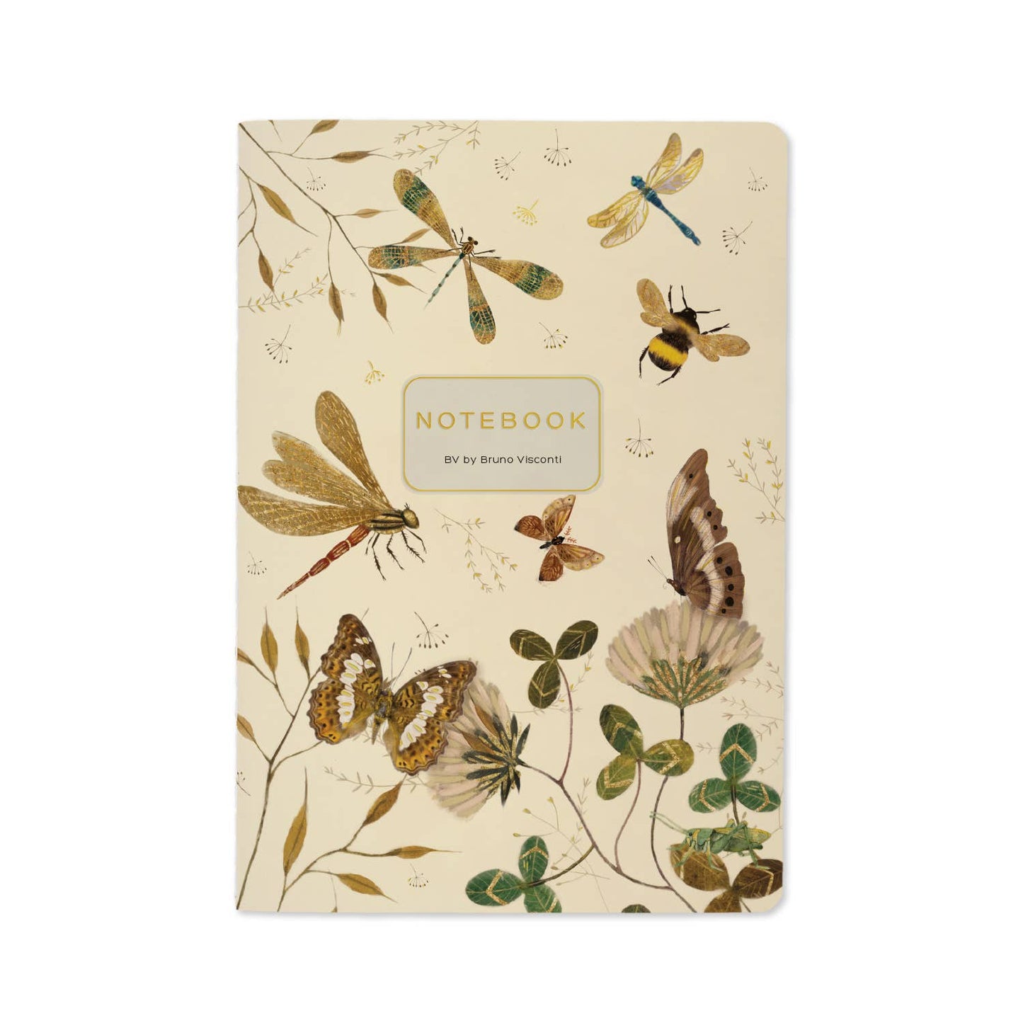 BV by Bruno Visconti - A5 Notebook -  Butterflies and Friends
