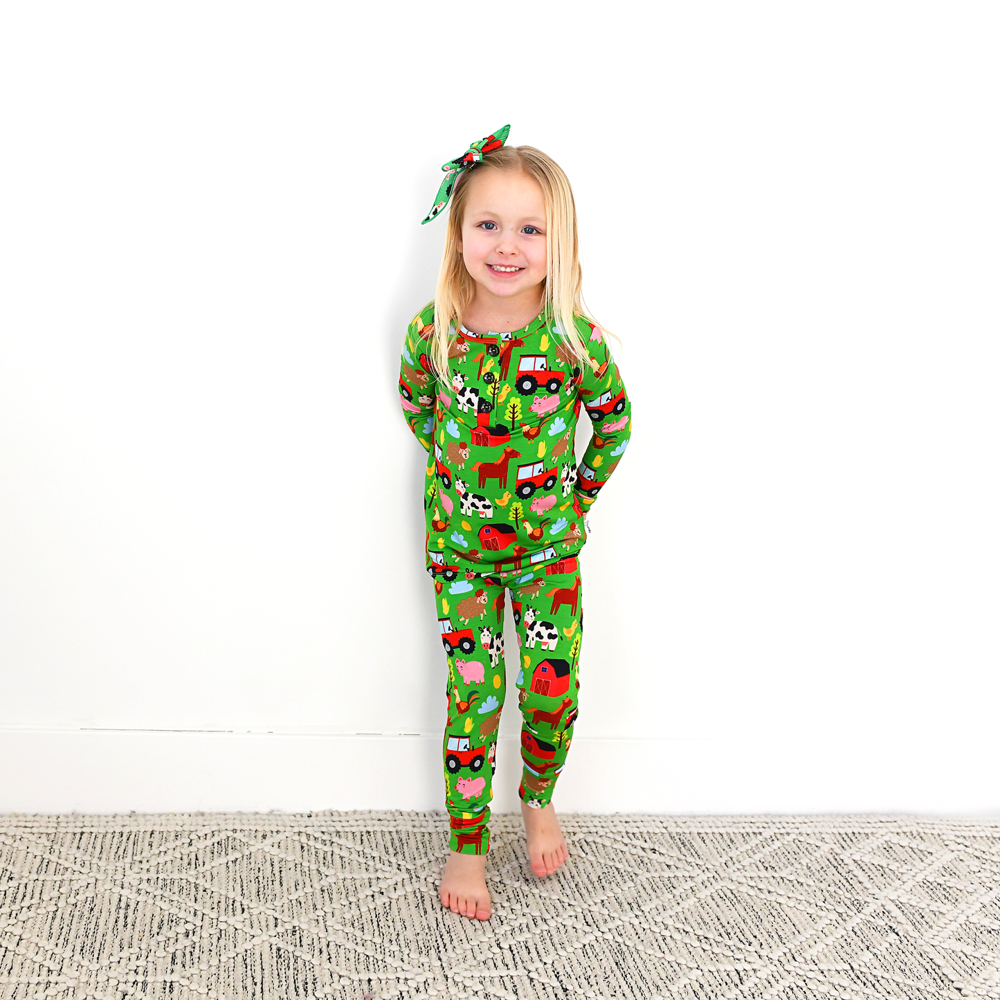 Gigi and Max - Tanner Two Piece Bamboo Pajama Kids Clothing Sleepie Toddler