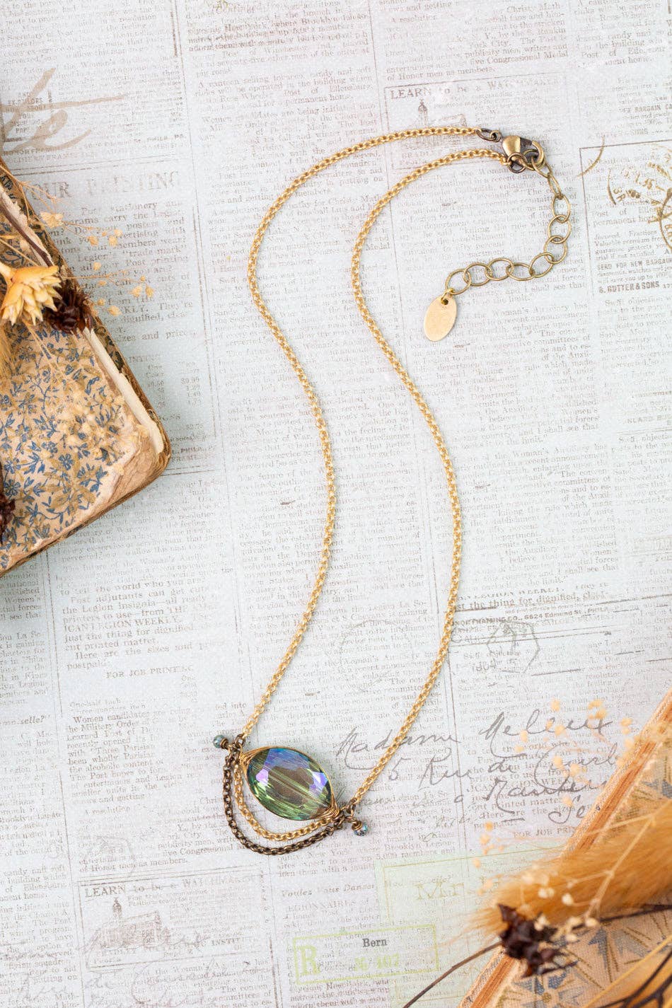 Anne Vaughan Designs Jewelry - Crisp Autumn 15-17" Crystal Statement Necklace