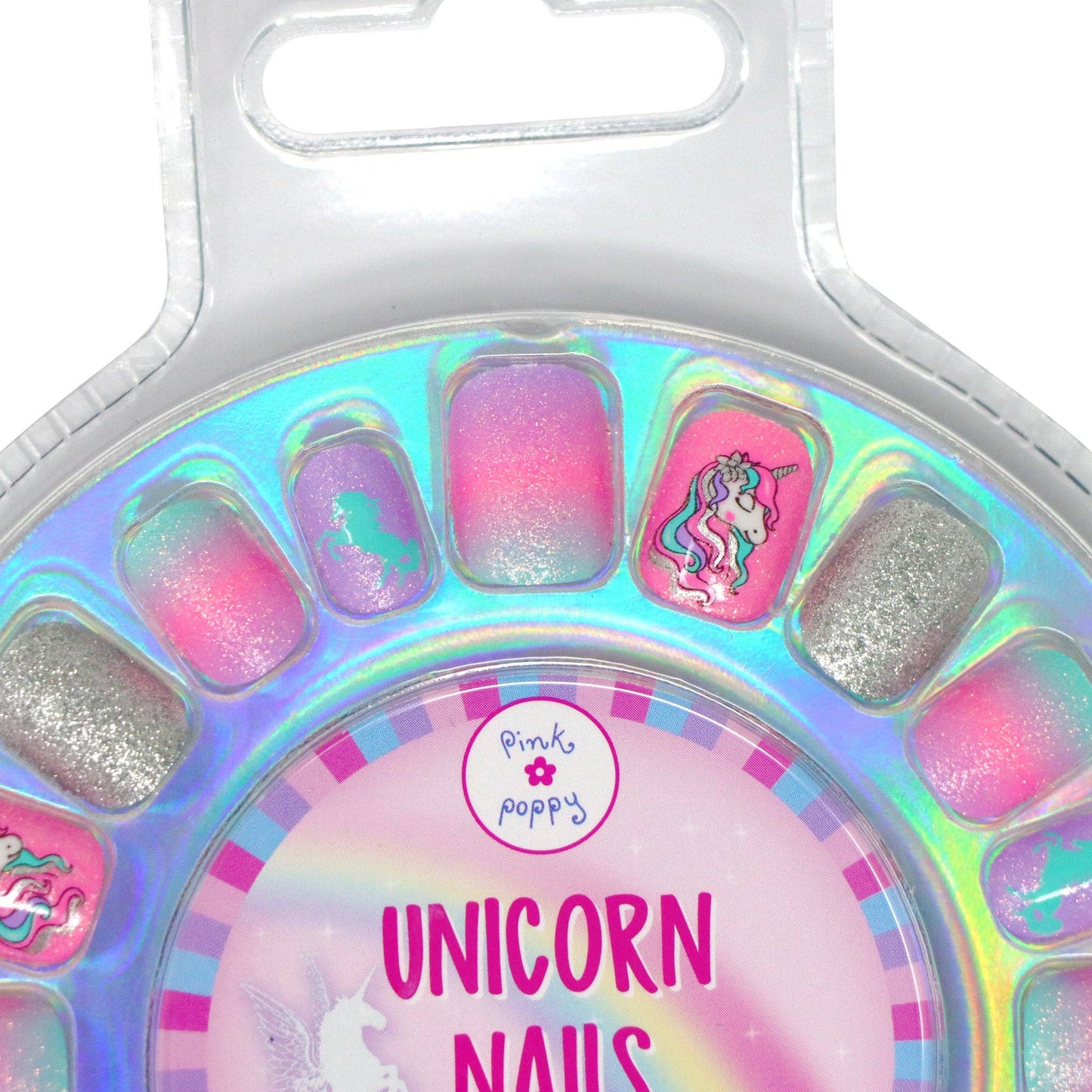 Pink Poppy USA - Unicorn Press On Nails | Pack of 6