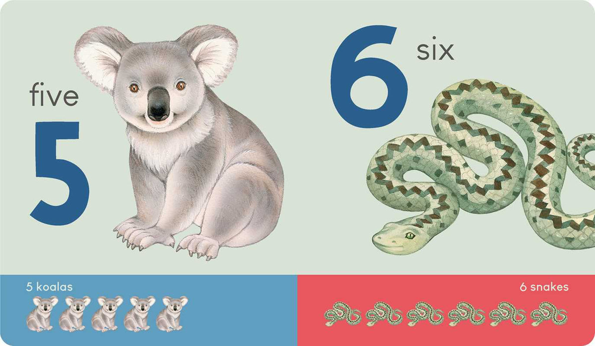 Simon & Schuster - Carry Me: Animal Numbers by