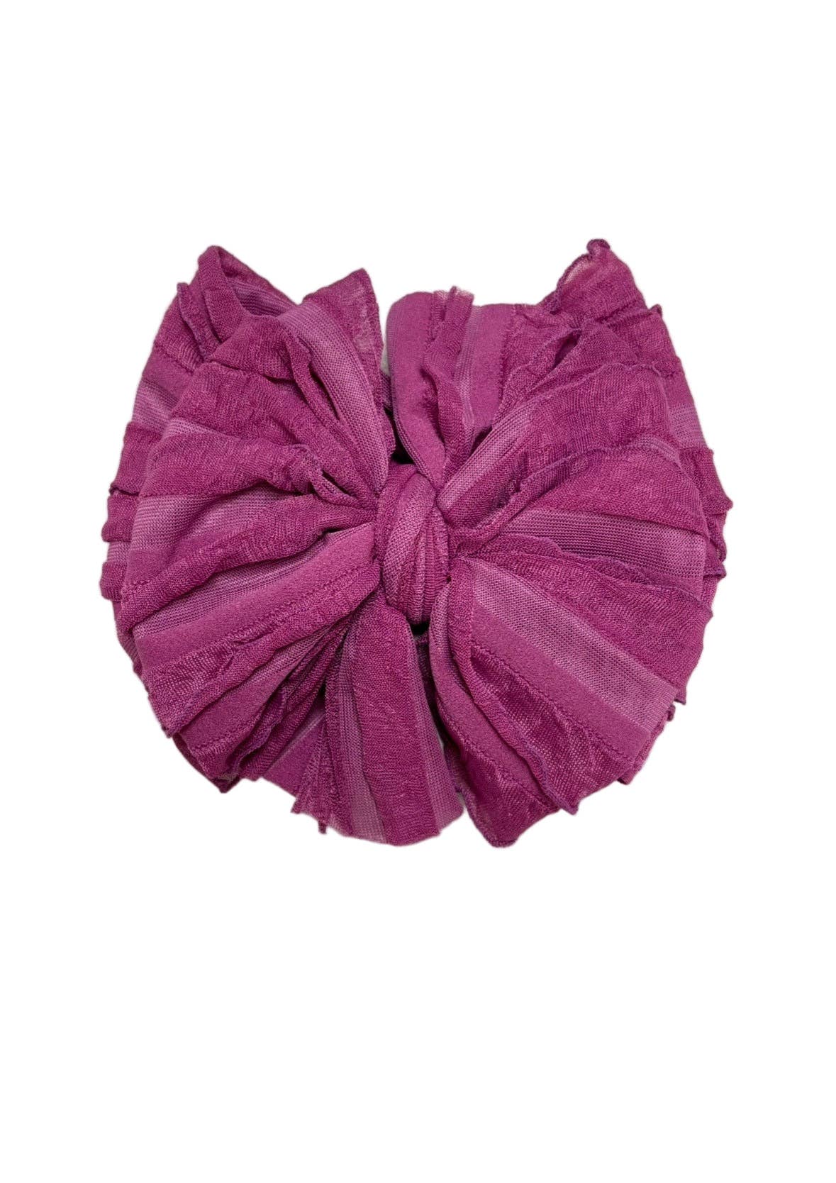 Rockin Royalty - Berry Ruffled Headband