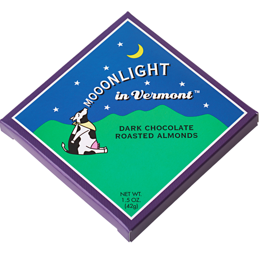 Sweet on Vermont Artisan Confections - Chocolate Bars - Dark  Roasted Almonds