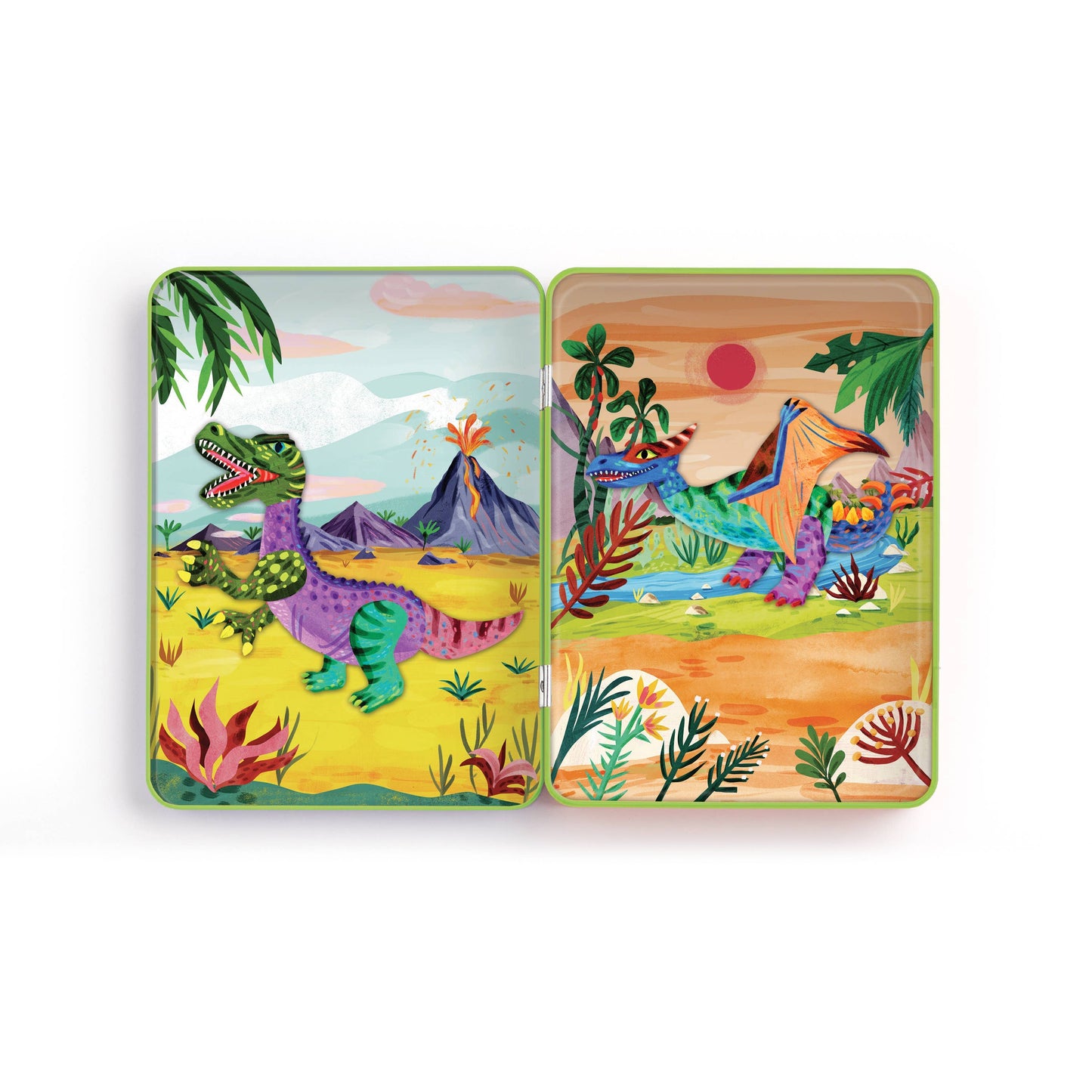 Chronicle Books - Dino Mix-Up Magnetic Build-It