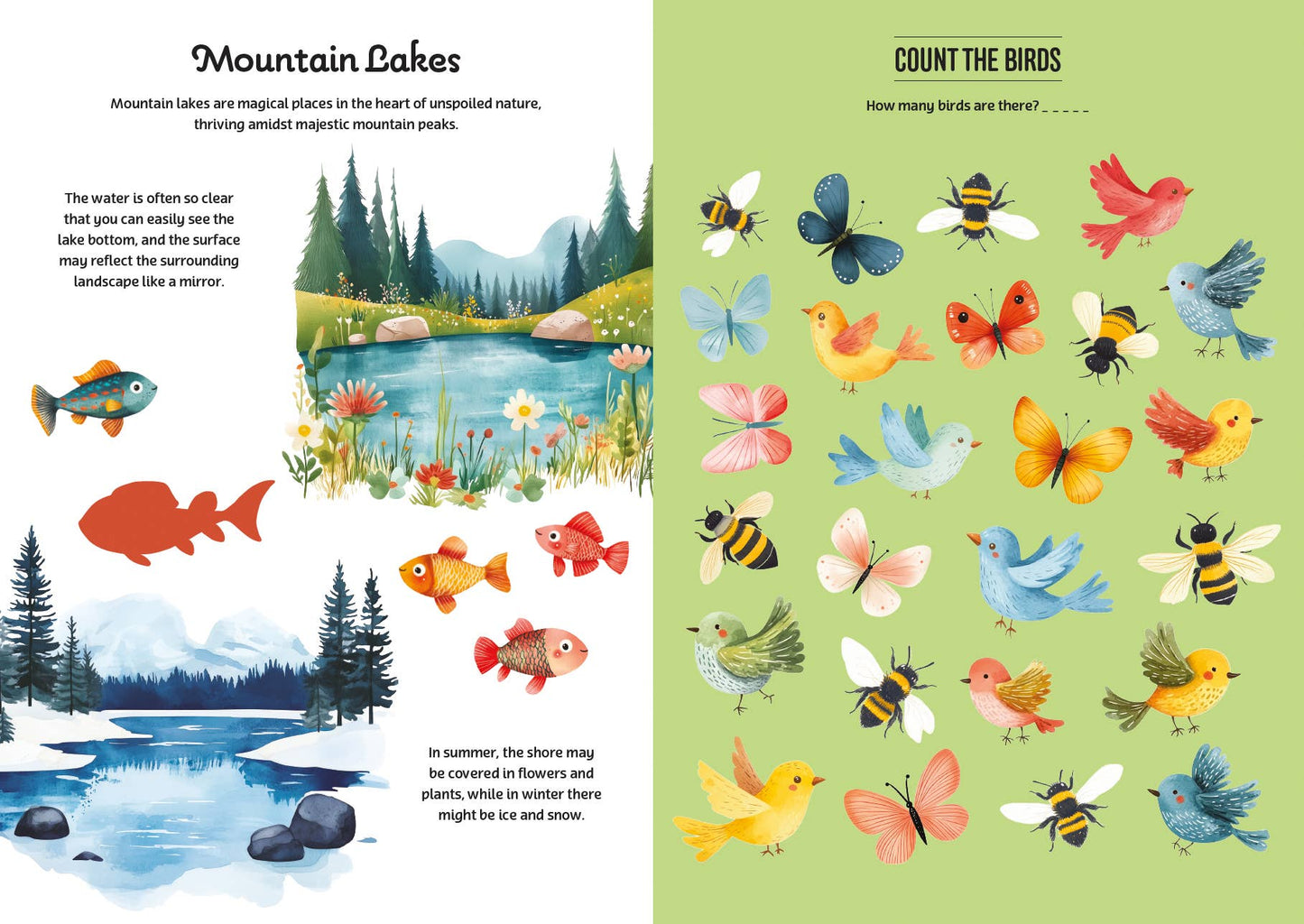 EDC Publishing - Activity Book with Stickers: In the Mountains
