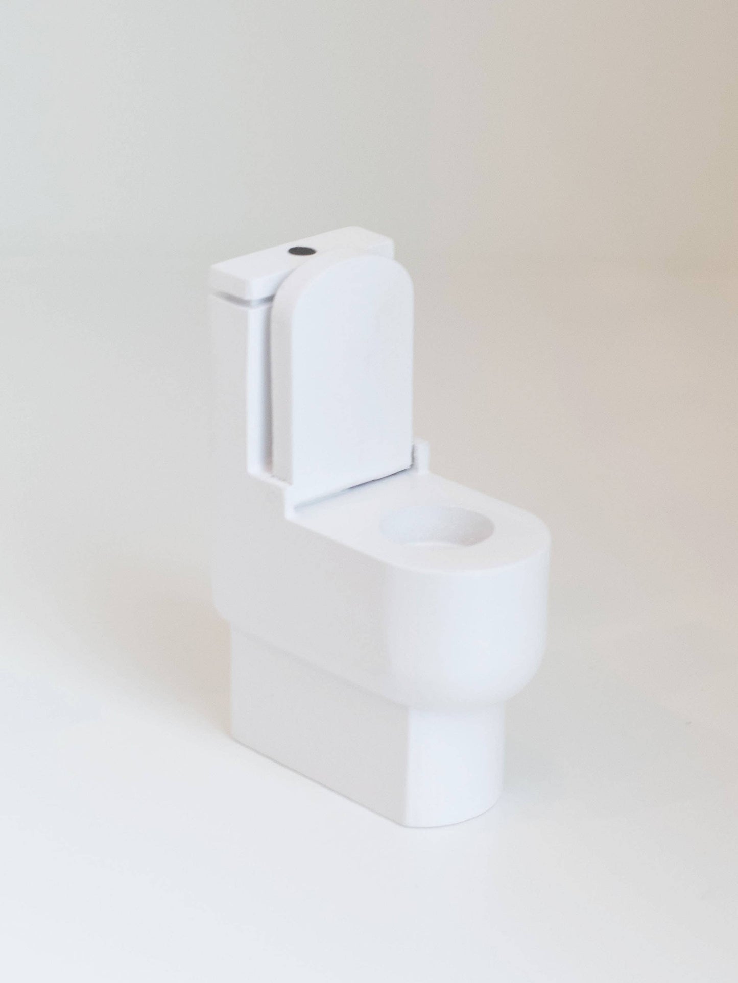 Macy Mae Dollhouse Designs - Dollhouse Toilet | White