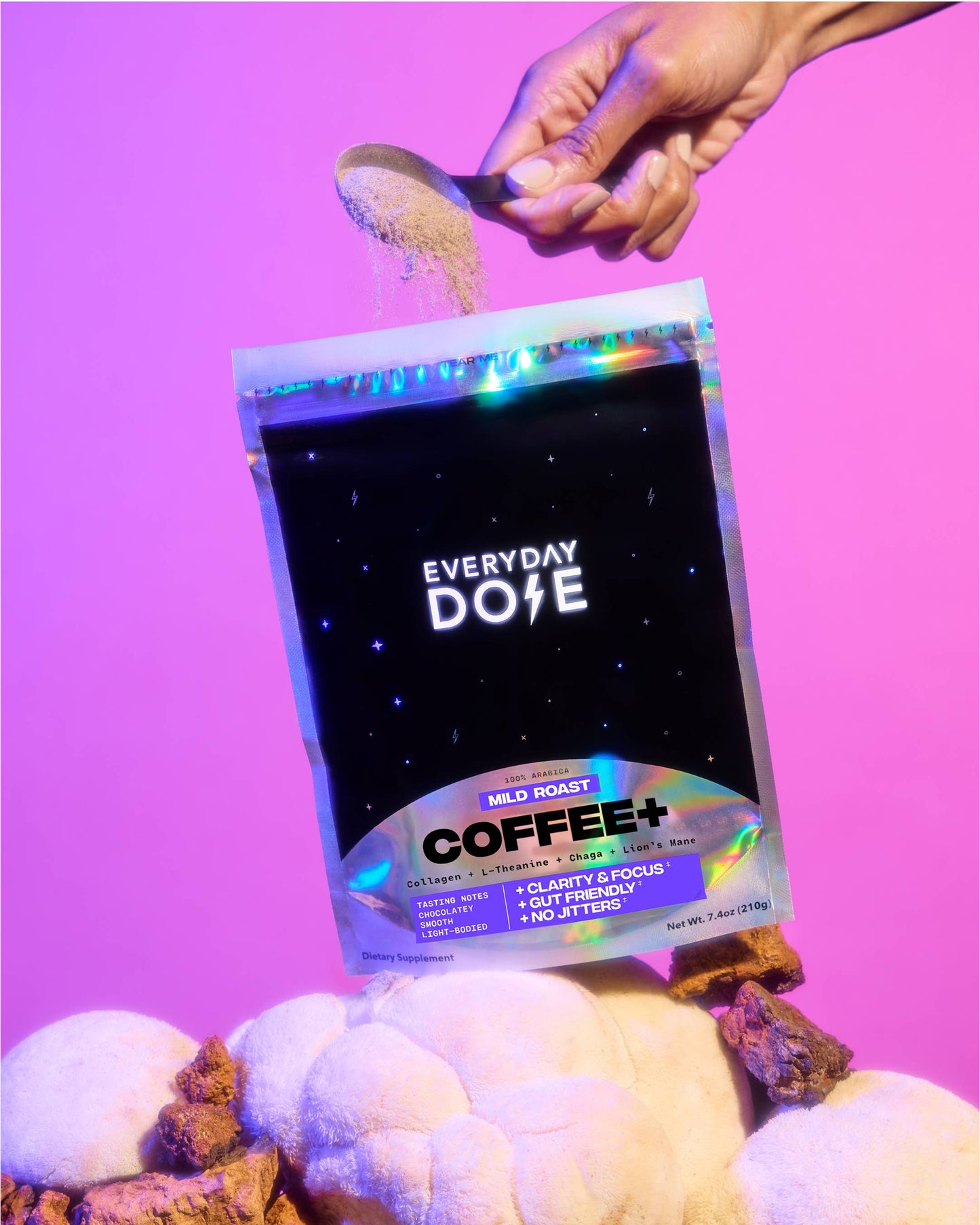 Everyday Dose - Everyday Dose 90 Servings Mushroom Coffee+