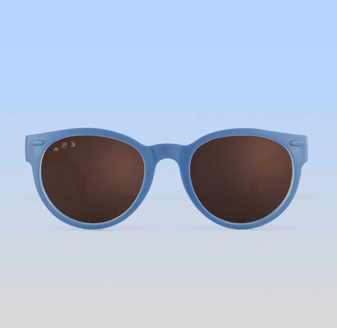 Roshambo Eyewear - Round Sunglasses | Cloudy Blue