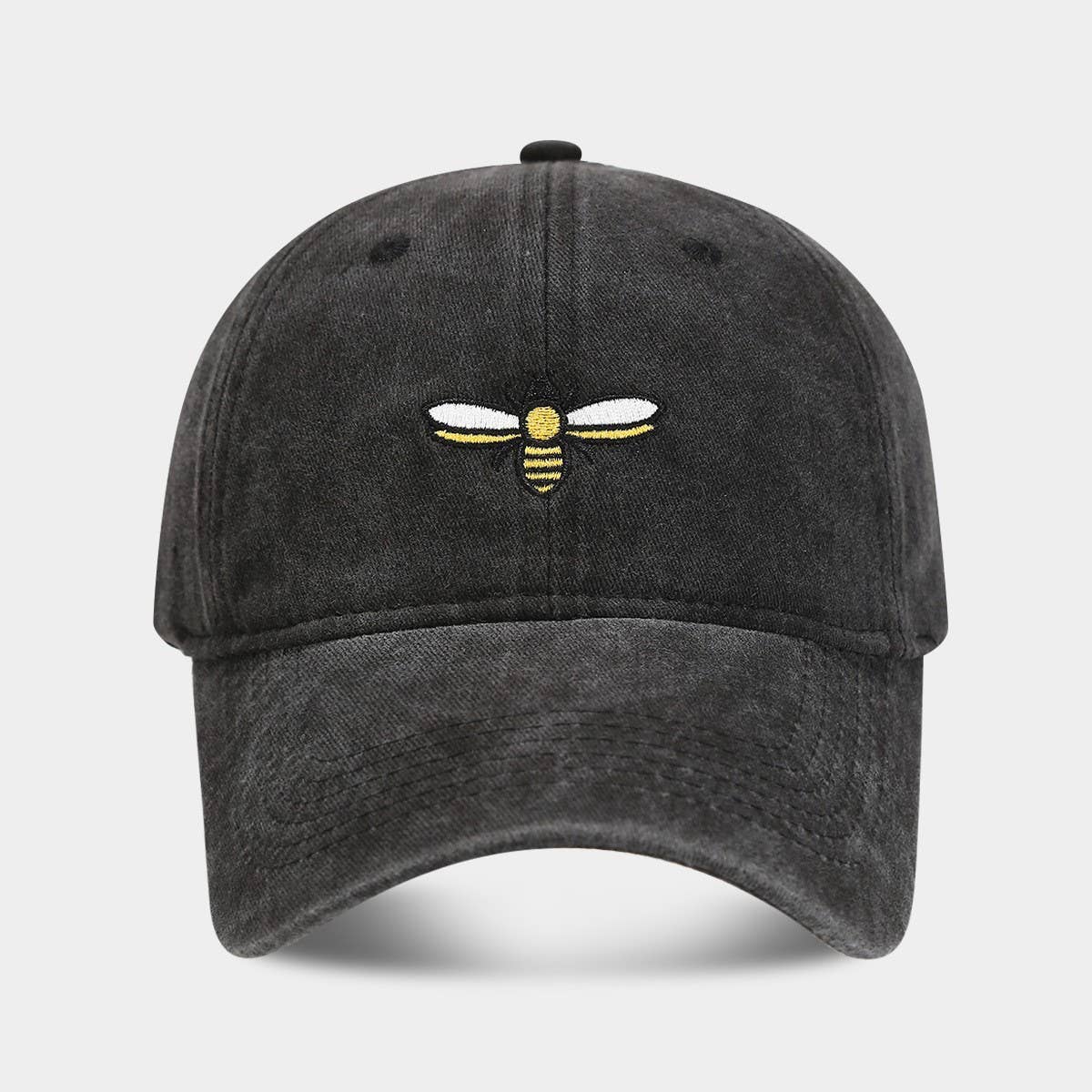 Lovenne - BEE EMBROIDERY BASEBALL CAP OUTDOOR SUN HAT CWAH2020