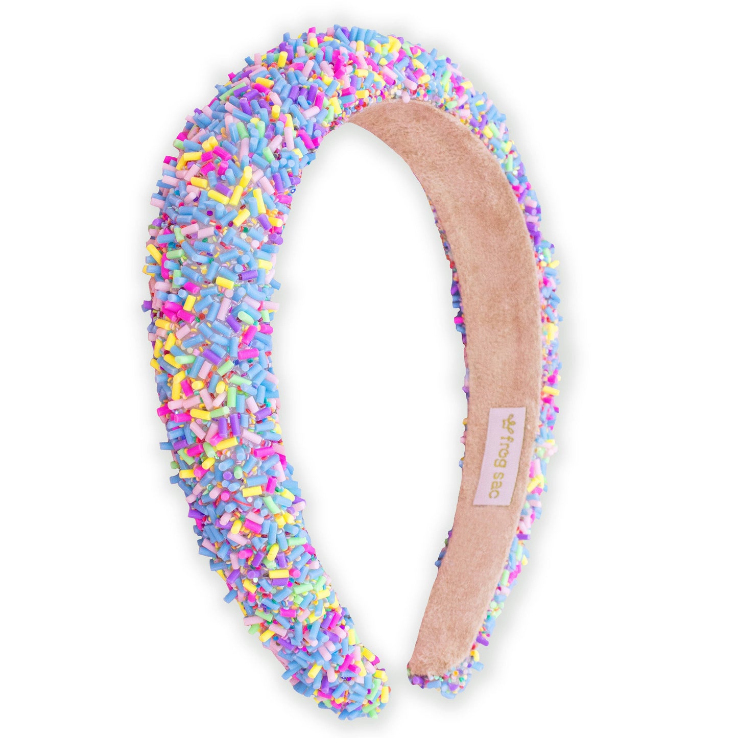 Frog Sac - Padded Sprinkles Headband