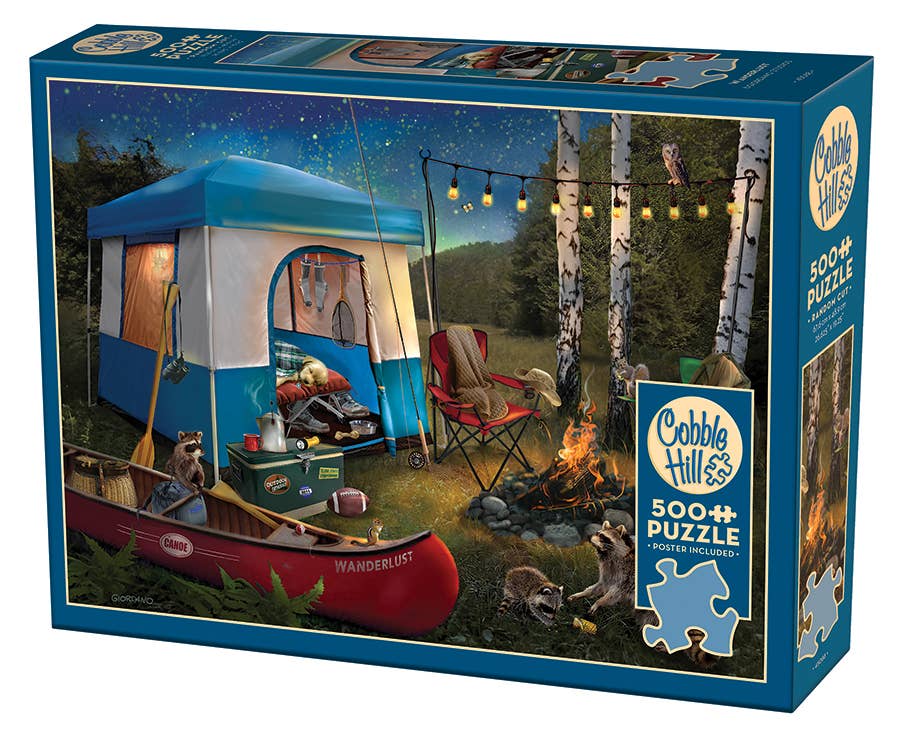 Outset Games and Cobble Hill Puzzles - Wanderlust 500-Piece Puzzle