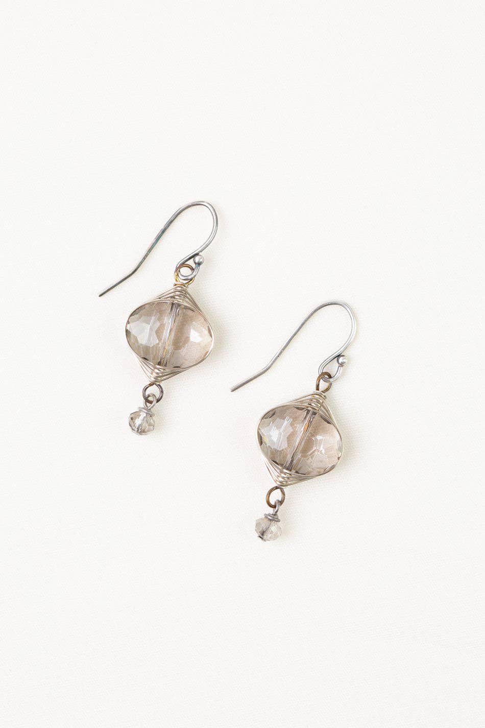 Anne Vaughan Designs Jewelry - Windsor Castle Crystal Herringbone Earrings
