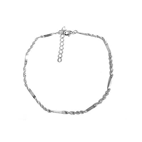 Maya J - Ankle Bracelets - 14K Gold-Plated - Full Display