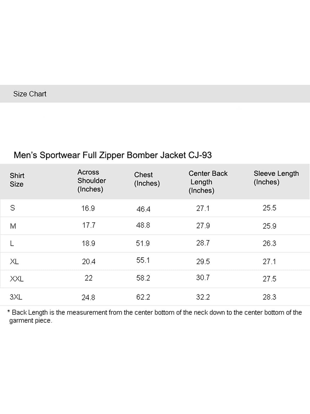 b-one inc - Men's Sportwear Full Zipper Twill Bomber Jacket GB-CJ93