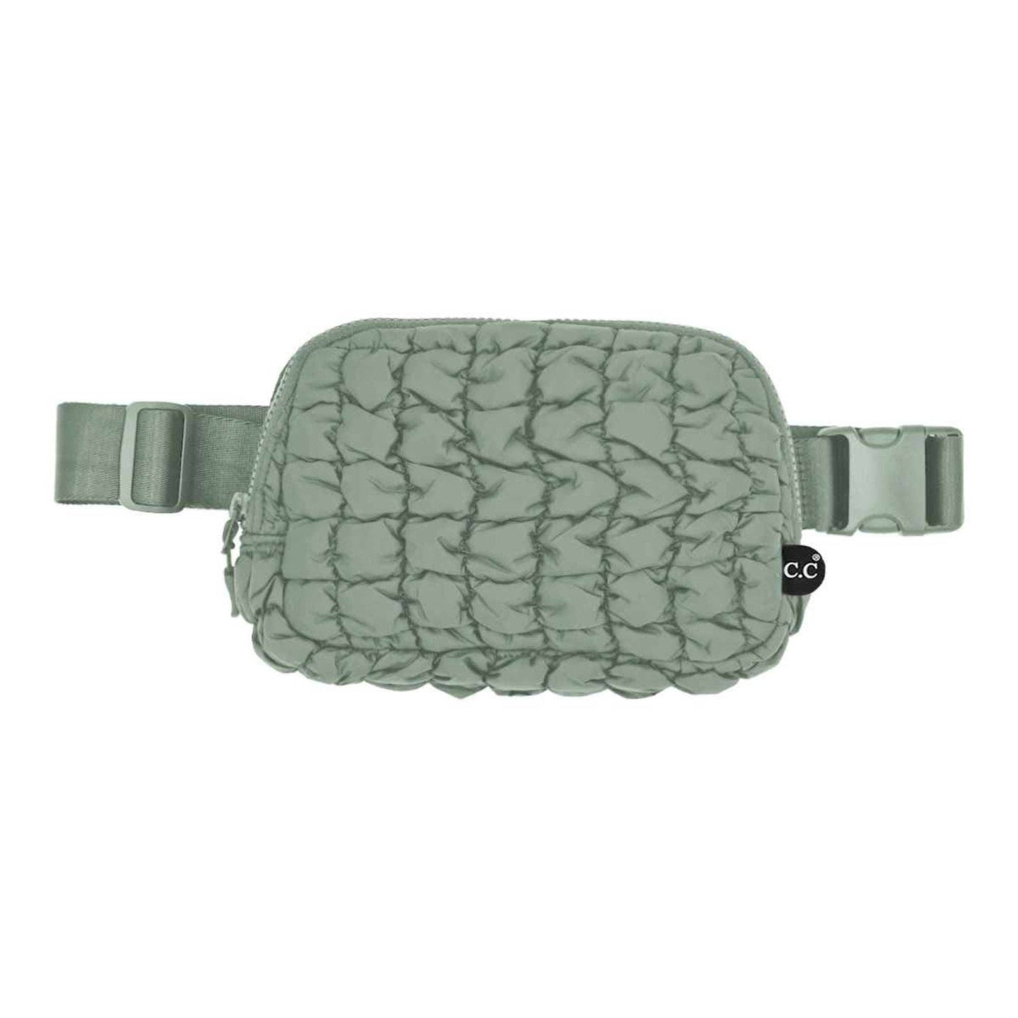 MiMi Wholesale - BGS0064 Tina Puffer Quilted Fanny Pack