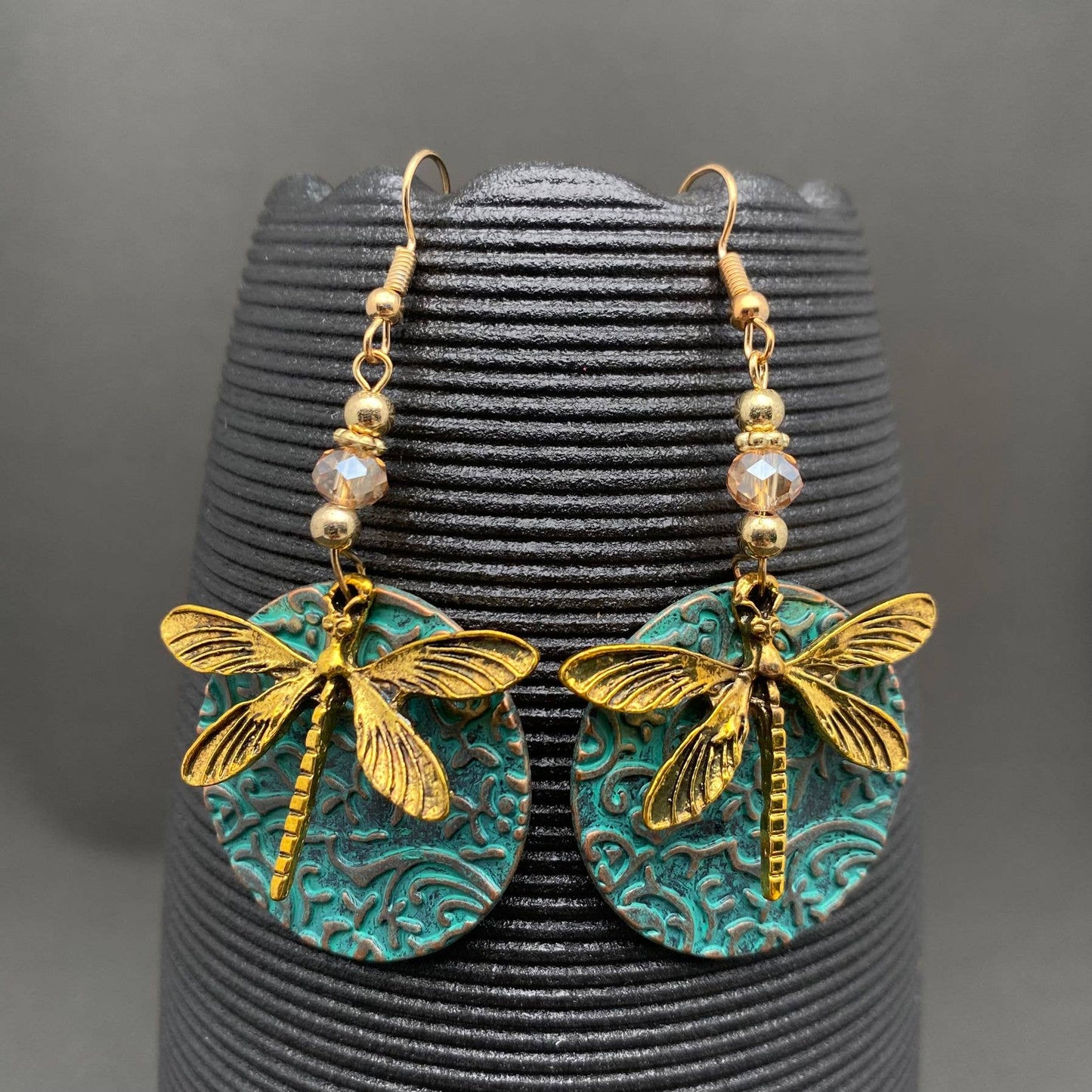 Mio Queena - Dragonfly Dangle Earrings