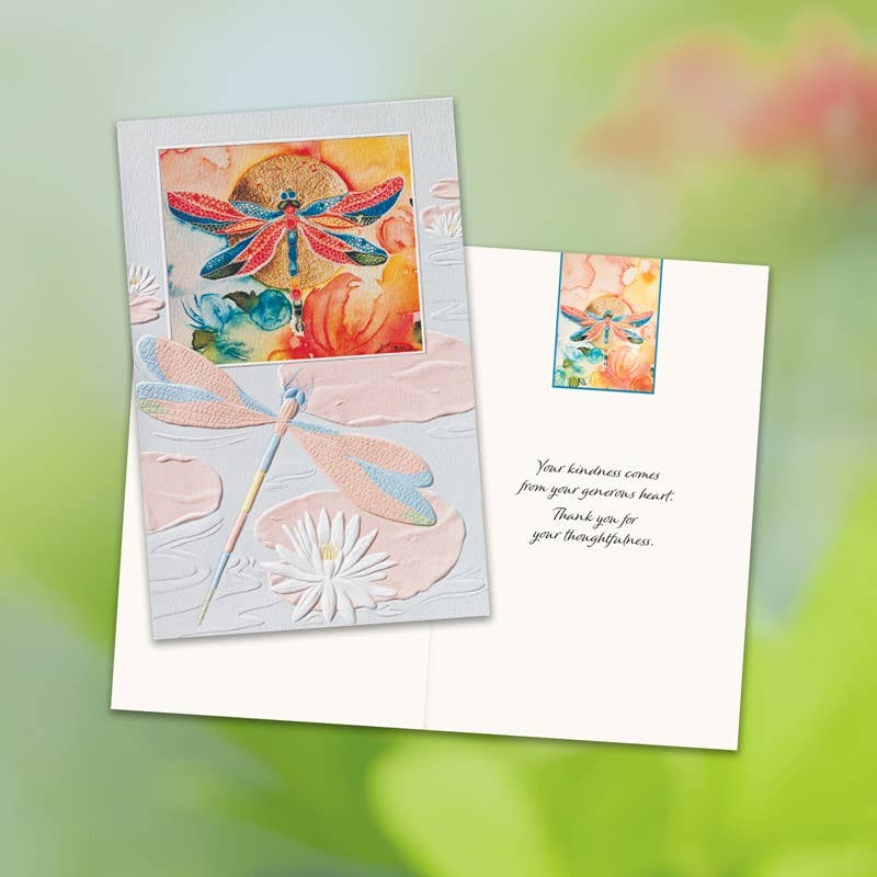 Pumpernickel Press - Sunset Dragonfly (TY) - Deluxe