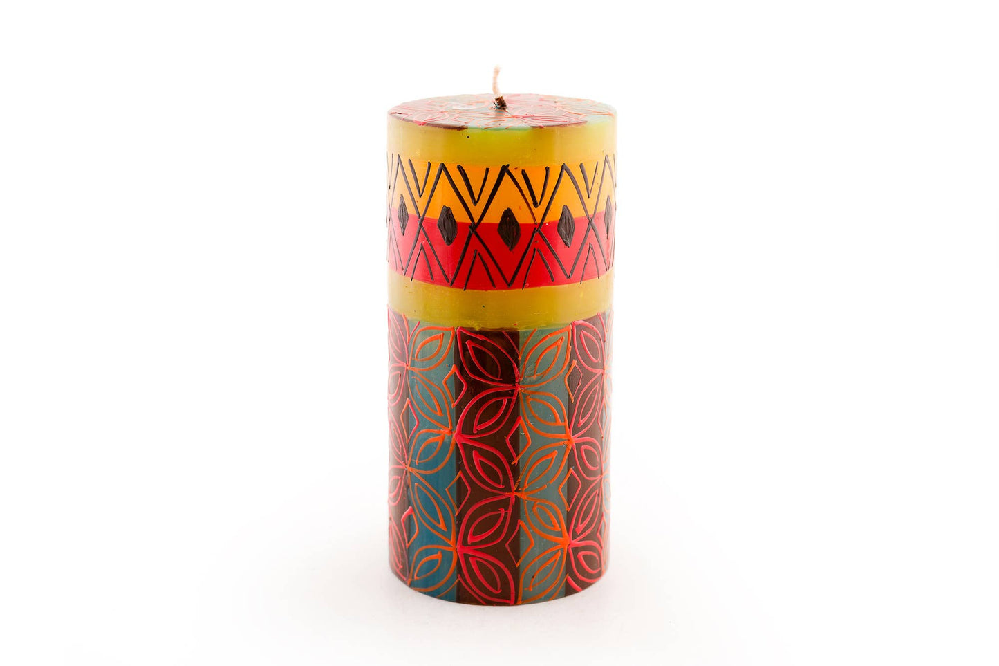 Thumbprint Artifacts - Desert Rose Candle