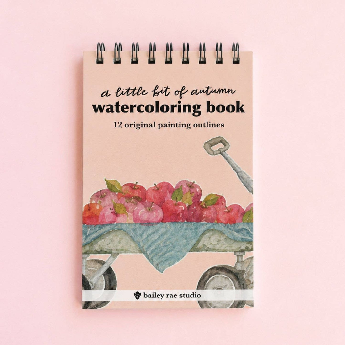 bailey rae studio - A little bit of autumn - mini watercoloring book