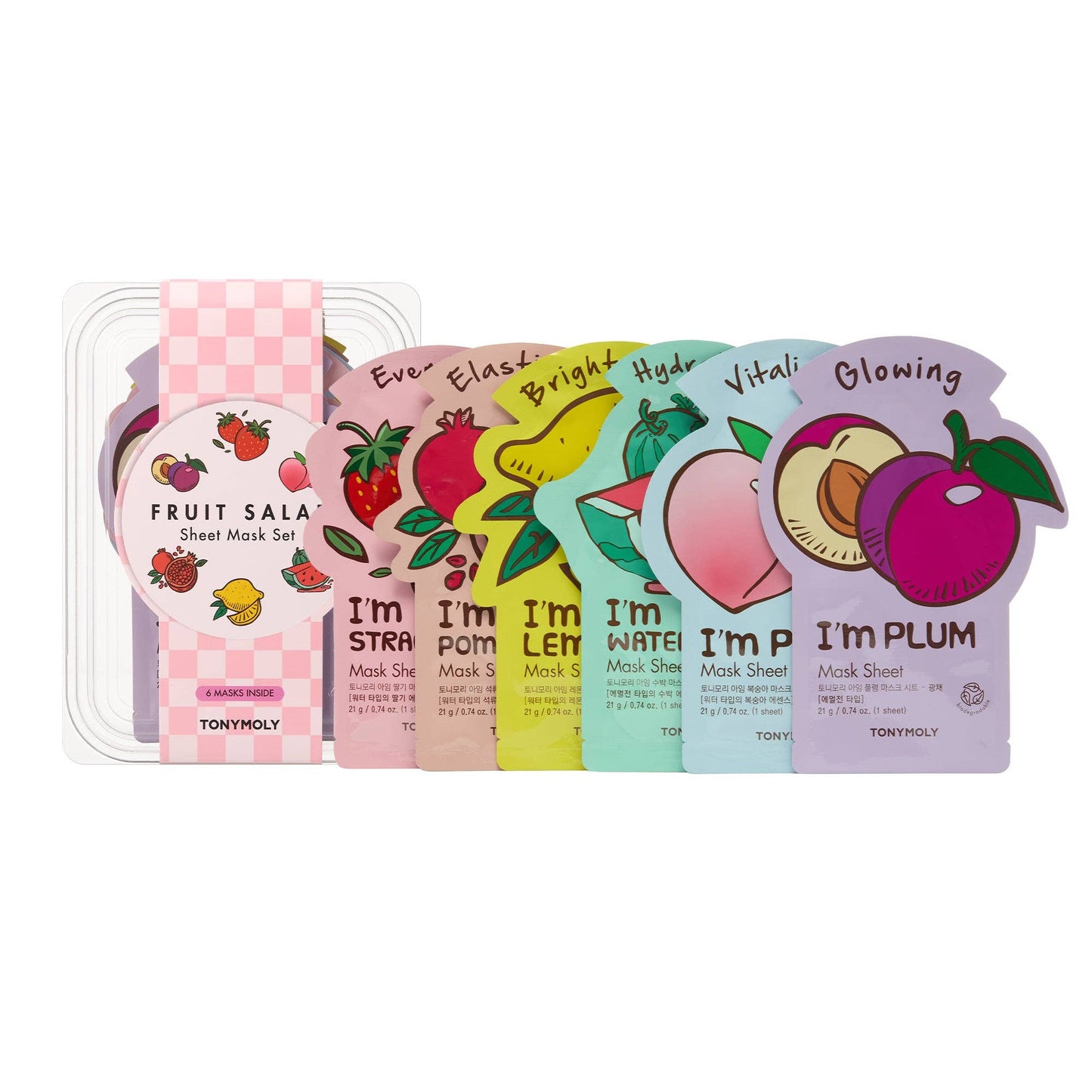 TONYMOLY - Fruit Salad Sheet Mask Set