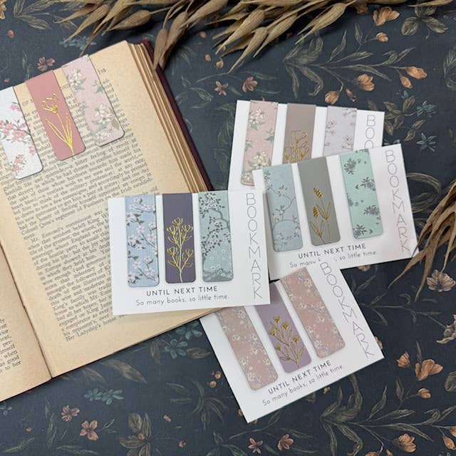 A House of Books - Magnetic Bookmarks (Set of 3)