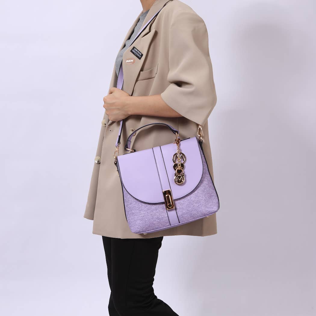 MKF Collection - Maren Vegan Leather Women’s Shoulder Bag by Mia K