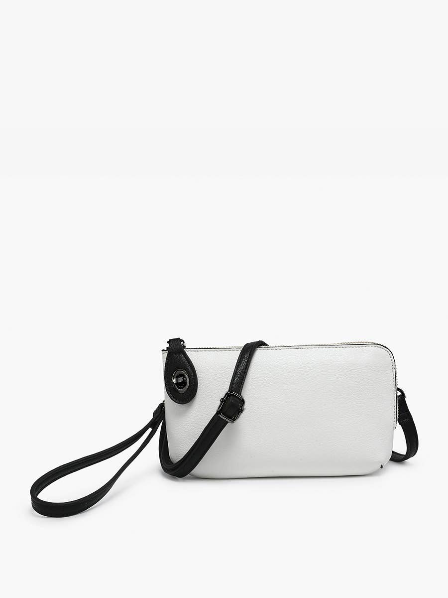 Jen & Co. - M1818 Kendall Crossbody/Wristlet w/ Twist Lock Closure